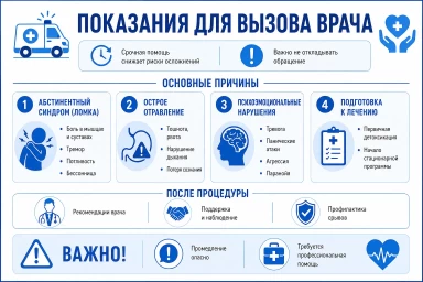 Капельница от наркотиков на дому в Коломне