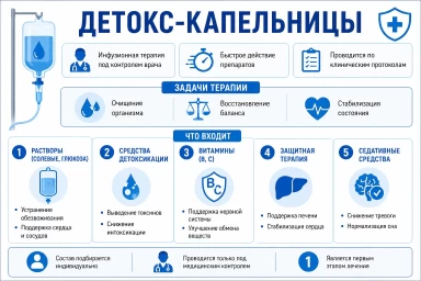 Капельница от наркотиков на дому в Коломне