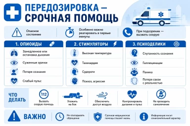 Помощь при передозировке в Коломне