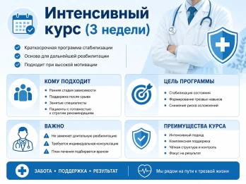Реабилитация за 21 день в Коломне